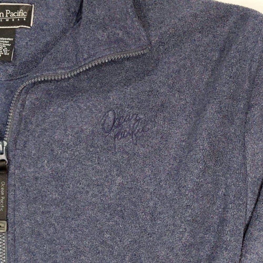 OP Ocean Pacific Zip Up Jacket - Picture 8 of 9